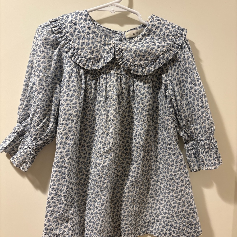 Doen Girls Dress 4t Bluebell Hillside Bloom Carine Floral